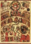 THe Last Judgement Novgorod School unknow artist